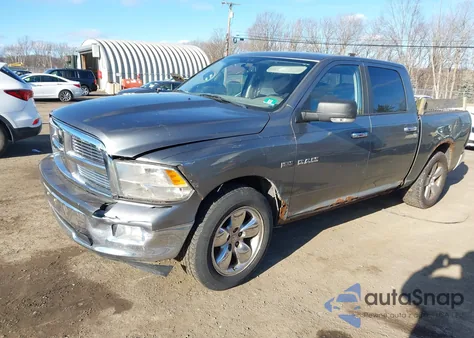 2010 Dodge Ram 1500 Slt/Sport/Trx из США, поврежденный, VIN 1D7RV1CT8AS259514